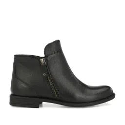 Delize Women's Black Casual Booties image 2