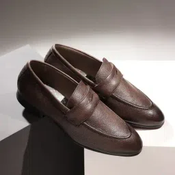 Rare Rabbit Men's Tan Loafers-image-26