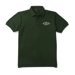 Gini & Jony Kids Green Cotton Regular Fit Polo T-Shirt-picture-20