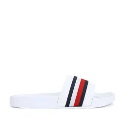 Tommy Hilfiger Men's White Slide Sandals-picture-33