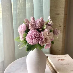 Mason Home Mauve Foam Artificial Flowers image 5