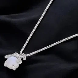 crash.club By CKC 925 Silver Pink Pearl Penguin Pendant-image-60
