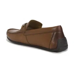 Louis Philippe Men's Brown Formal Loafers image 5