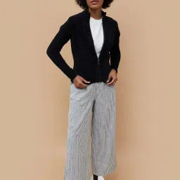 Fame Forever by Lifestyle Black Self Pattern Sweater image 5