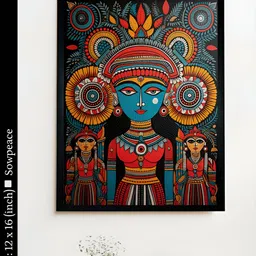 SOWPEACE Black & Red 1 Piece Canvas Other Wall Paintings-picture-12