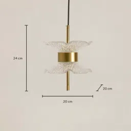 Whispering Homes Osiris Pendant Light - Gold image 3