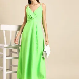 DODO & MOA Crepe Maxi Dress image 4