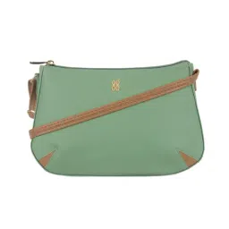 Baggit Green Large Cross Body Bag-image-55