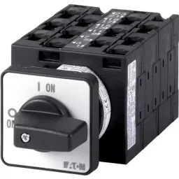 EATON 9P 2 Position 90° On-Off Cam Switch, 690 V (Volts), 32A, Short Thumb Grip Actuator, 004280 T3-6-15168/E-picture-24