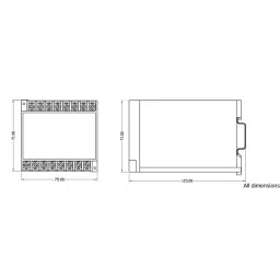 Shavison Dual Output Analog Signal Converter 4 - 20 mA Output 1, 4 - 20 mA Output 2 (18 ~ 36 V DC) Range, AS845-674 image 2