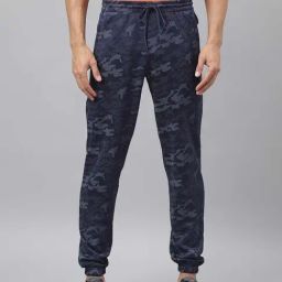 ALCIS Anti-Static Navy Slim Fit Camo Print Training Sports Joggers-picture-24