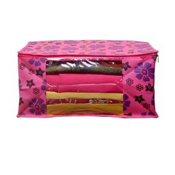 AMAK INC Pink Fabric Multi-Utility Wardrobe Organisers-picture-17