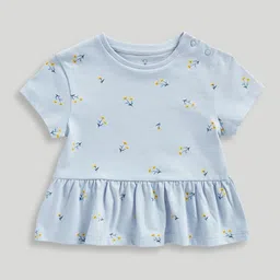 mothercare Girls 3 Printed T-shirt image 2