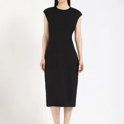Calvin Klein Jeans Women Round Neck Sheath Midi Dress-picture-36
