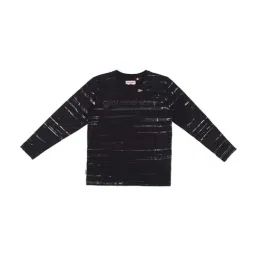 Gini & Jony Kids Black Cotton Graphic T-Shirt-picture-39