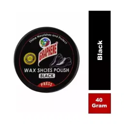 Graphene Black 40 g Shoe Wax Polish & Brush (set of 2) image 2