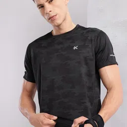HRX by Hrithik Roshan Rapid-Dry Relaxed Fit Training T-shirt-picture-17