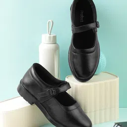 Liberty Prefect Solid Buckle Closure Shoes - Black-picture-15