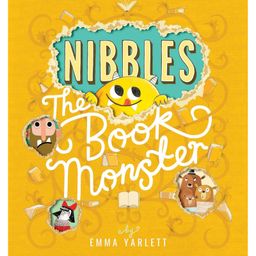 penguin random house Nibbles: The Book Monster Picture Book By -Emma Yarlett - English-picture-44