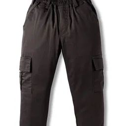 Rikidoos Solid Cargo Pants - Charcoal Grey image 1