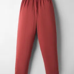 Taeko Single Jersey Knit Lounge Pant with Hall of Fame Print - Dark Peach image 2