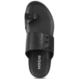 Mochi Men's Black Toe Ring Sandals image 3