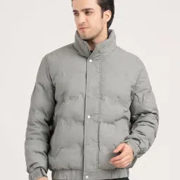 Red Tape Slate Grey Polyester Solid Regular Fit Padded Jacket-picture-33