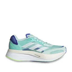 Adidas Women's ADIZERO BOSTON 10 Blue Running Shoes-image-13