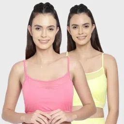 Clovia Multicolor Crop Top (Pack of 2)-picture-14