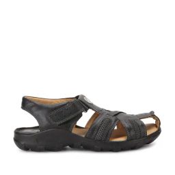 Red Chief Men's Black Fisherman Sandals-picture-34