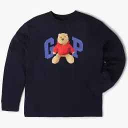 GAP Boys Navy Cotton Graphic T-Shirt-image-8
