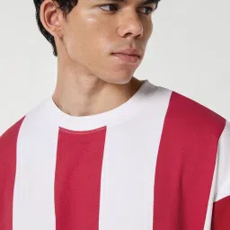 Bewakoof White Relaxed Fit Self Design Sweatshirt image 5