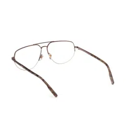 Ermenegildo Zegna EZ5266 59 036 Brown Pilot Eye Frames for Men image 5