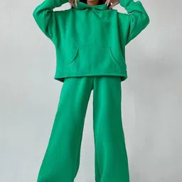 HERE&NOW Hooded Neck Sweatshirt & Trousers Co-Ords-picture-13