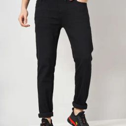 celio celio* Black Slim Fit Lightly Washed Jeans-picture-0