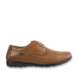 Metro Men's Tan Derby Shoes image 2