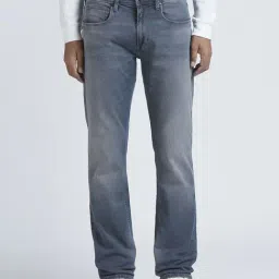 Pepe Jeans Blue Cotton Regular Fit Jeans-image-38