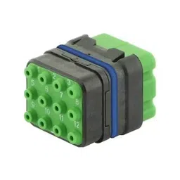 SOURIAU-SUNBANK / EATON RECTANGULAR MODULE, PLUG, 12POS, 3ROW, 8MQ2M1220ADE-picture-29