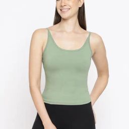 La Intimo Green Timeless Style Camisole-picture-9