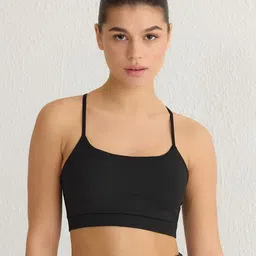 Trendyol Siyah Women Medium Coverage Non Padded Workout Bra-picture-44