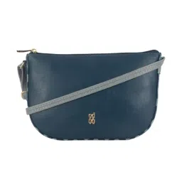 Baggit Blue Large Cross Body Bag-image-55