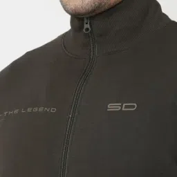 Sweet Dreams Olive Regular Fit Sweatshirt image 5