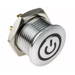 RS PRO Illuminated Push Button Switch Momentary 16 mm Cutout SPST White LED 36 V DC, 1759488-picture-23