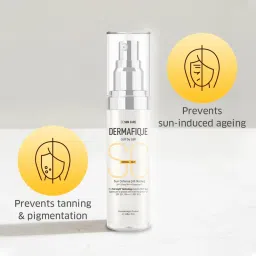 Dermafique Sun Defense All Matte SPF 50 Sunscreen- Prevents Tanning And Pigmentation image 5