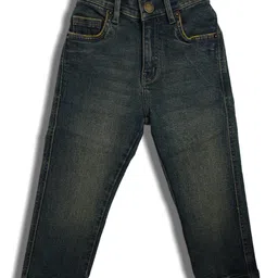 Sportking Cotton Denim Mild Washed Jeans - Dark Olive-picture-11