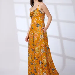 globus Floral Print Women Jumpsuit image 3
