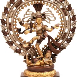 Exotic India Brown Religious Figurine Showpiece image 3