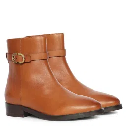 Saint G Womens Tan Leather Ankle Boots-image-40