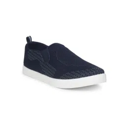 Bata Blue Womens Slip-On Sneakers-image-29