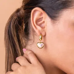 Palmonas Vintage Heart Drop & Dangle Earrings image 2